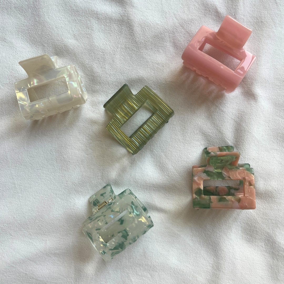 Haarklammer S | baby pink