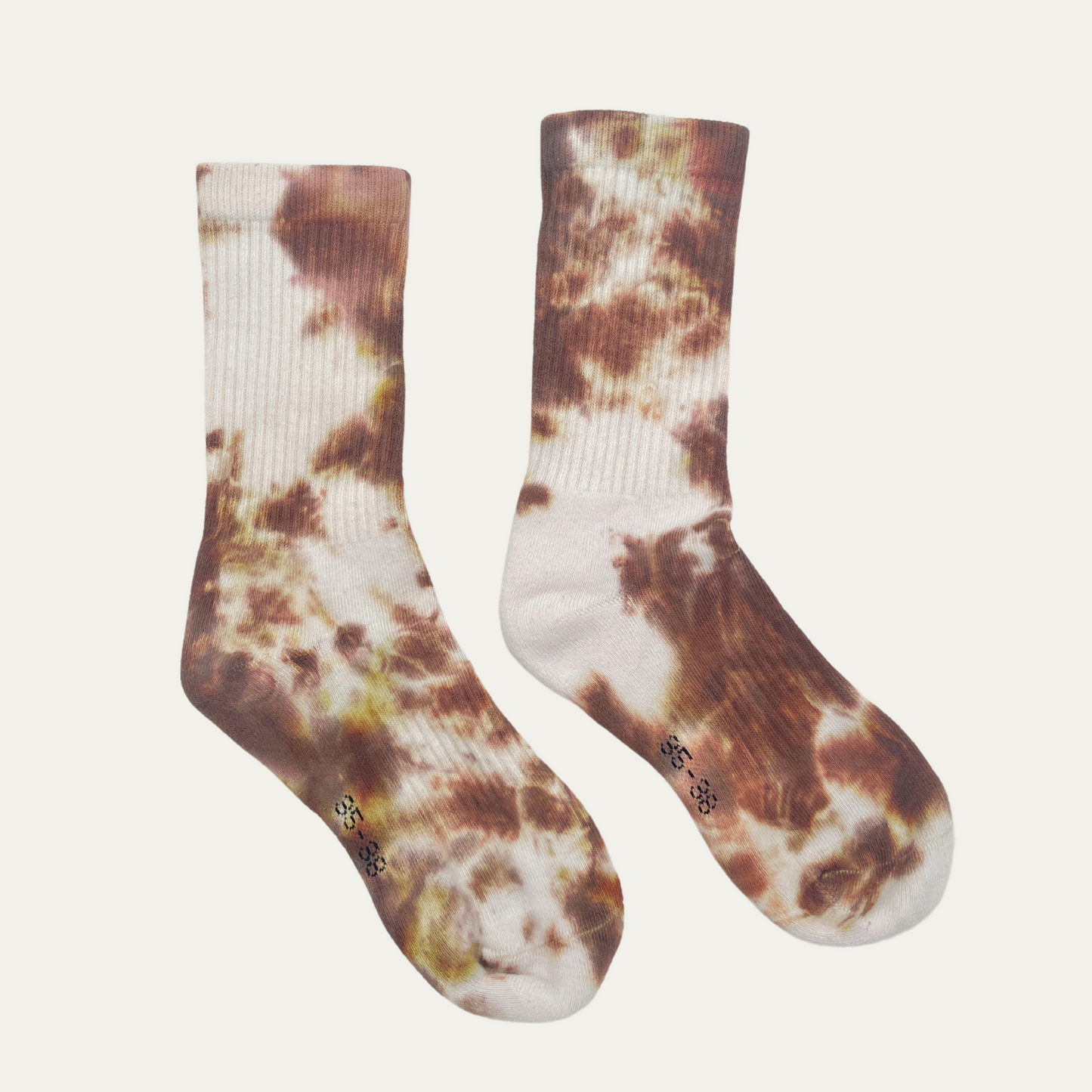 Batik Socken | hazelnut