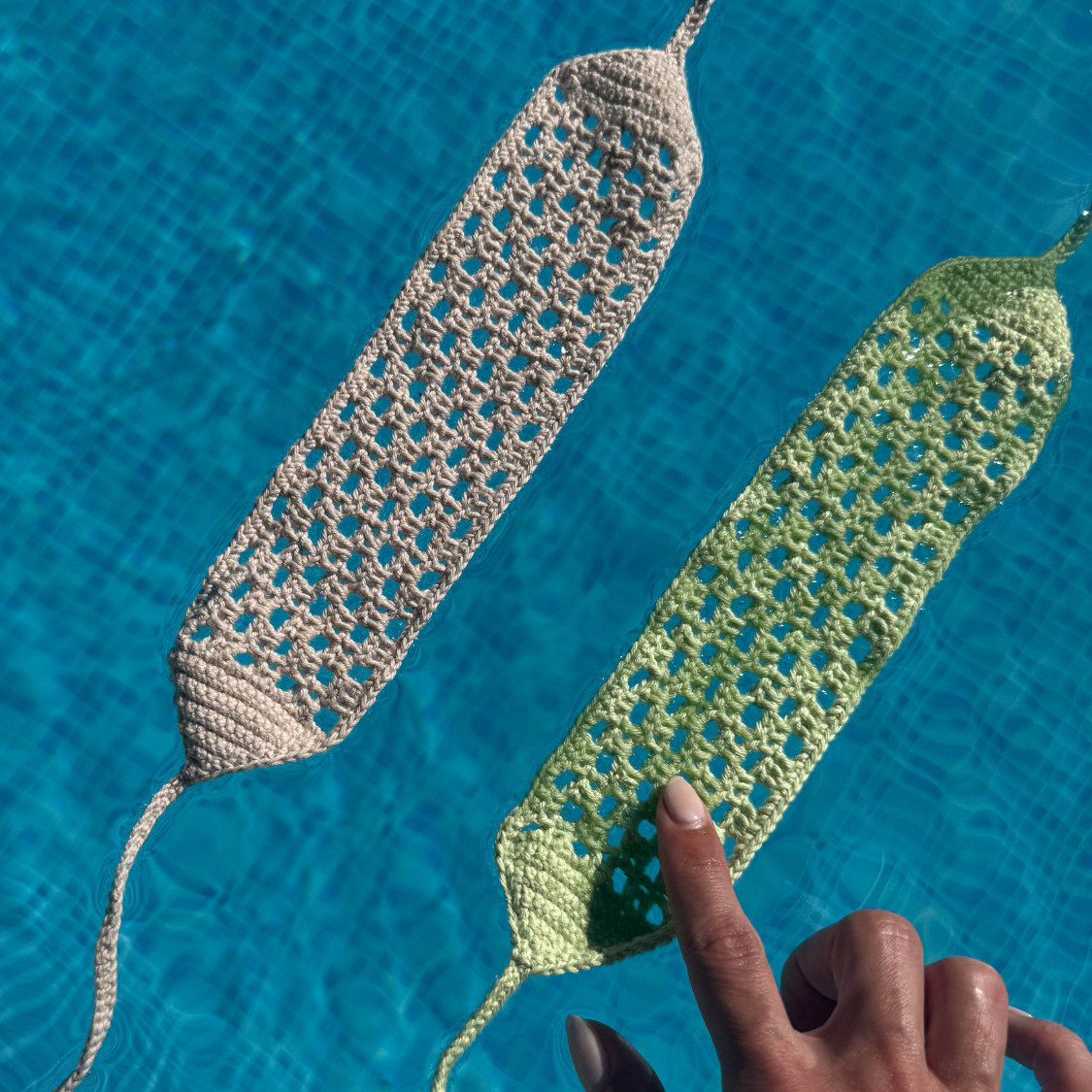 Crochet Hairband | lime
