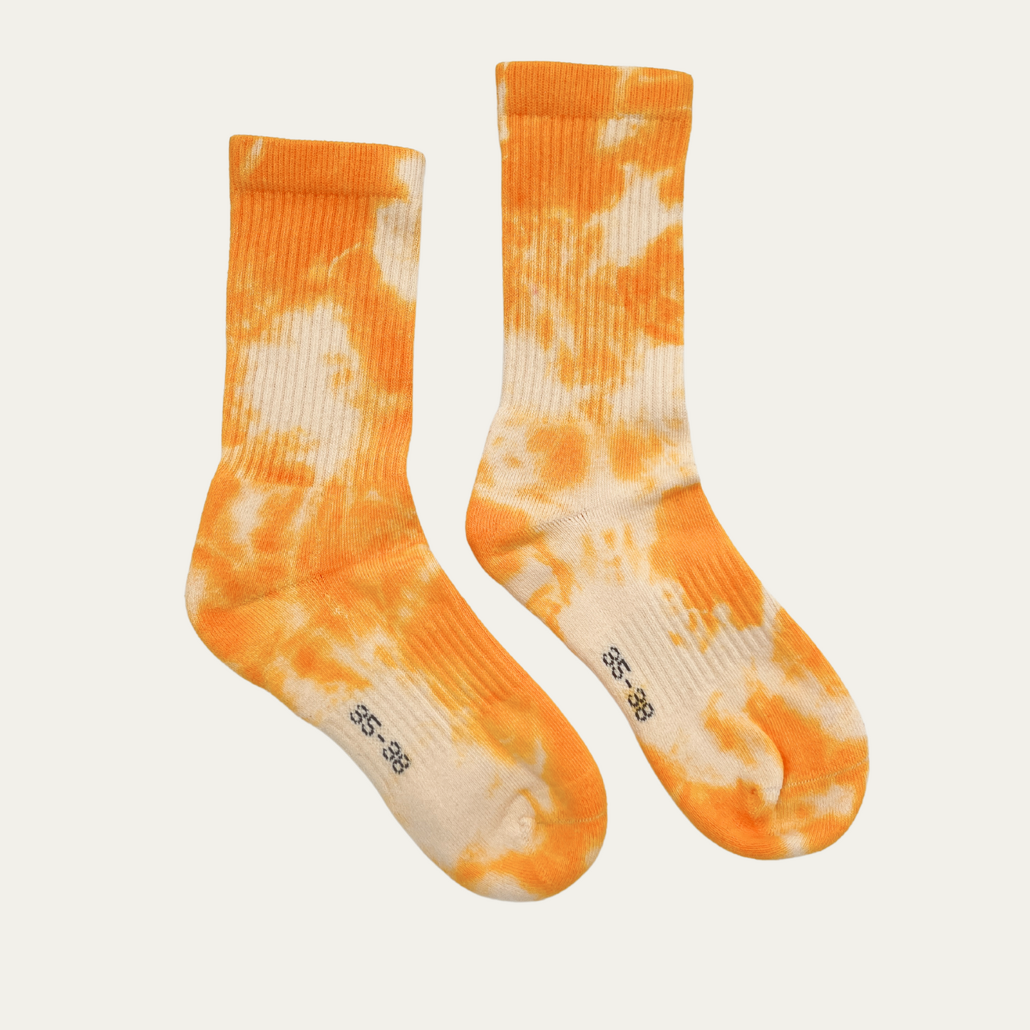 Batik Socken | orange