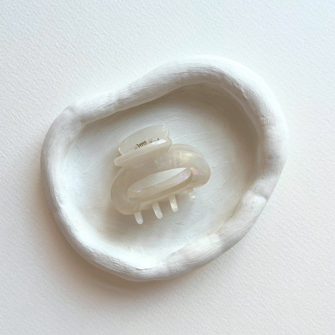 Hair clip XS | pearl
