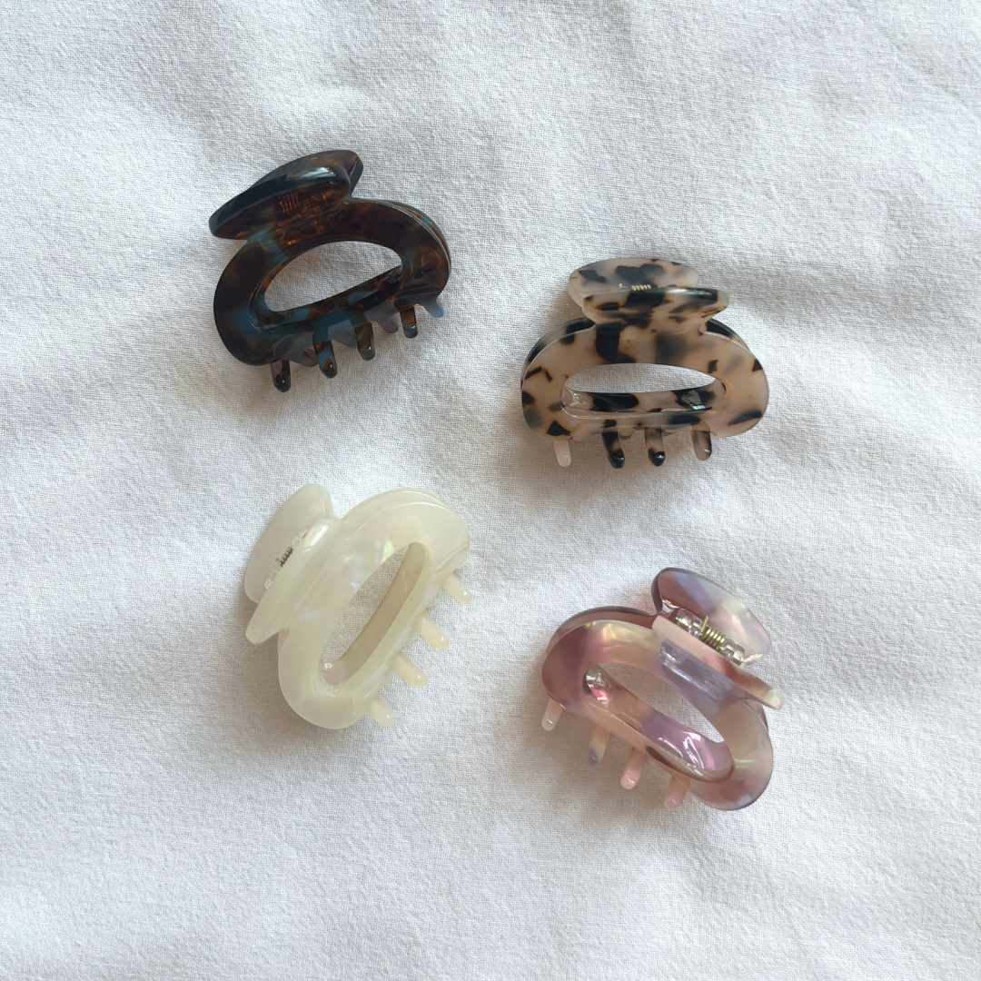 Hair clip XS | pearl