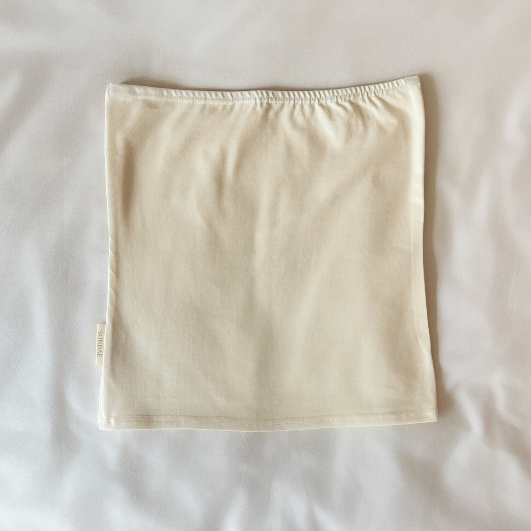 Double Layer Tube Top | vanilla