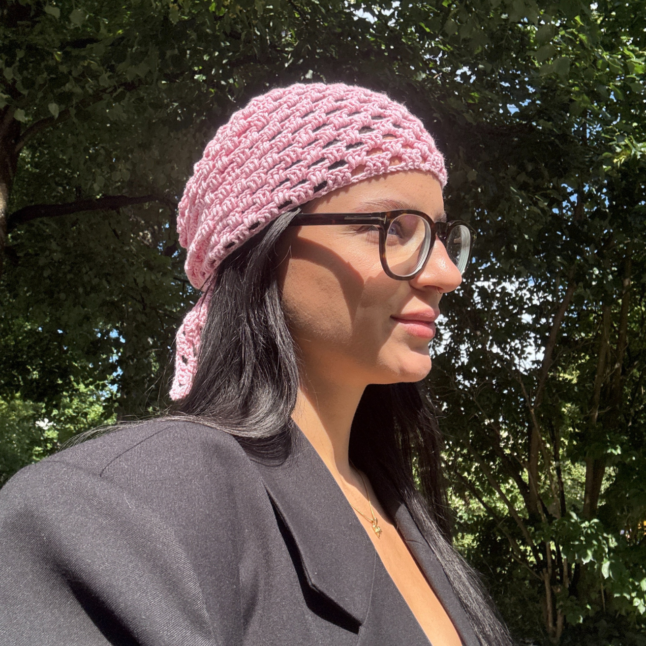 Crochet Hairband | slate