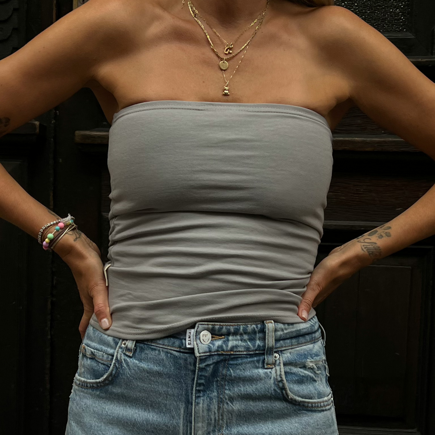 Tube Top - Double Layer | wildflower
