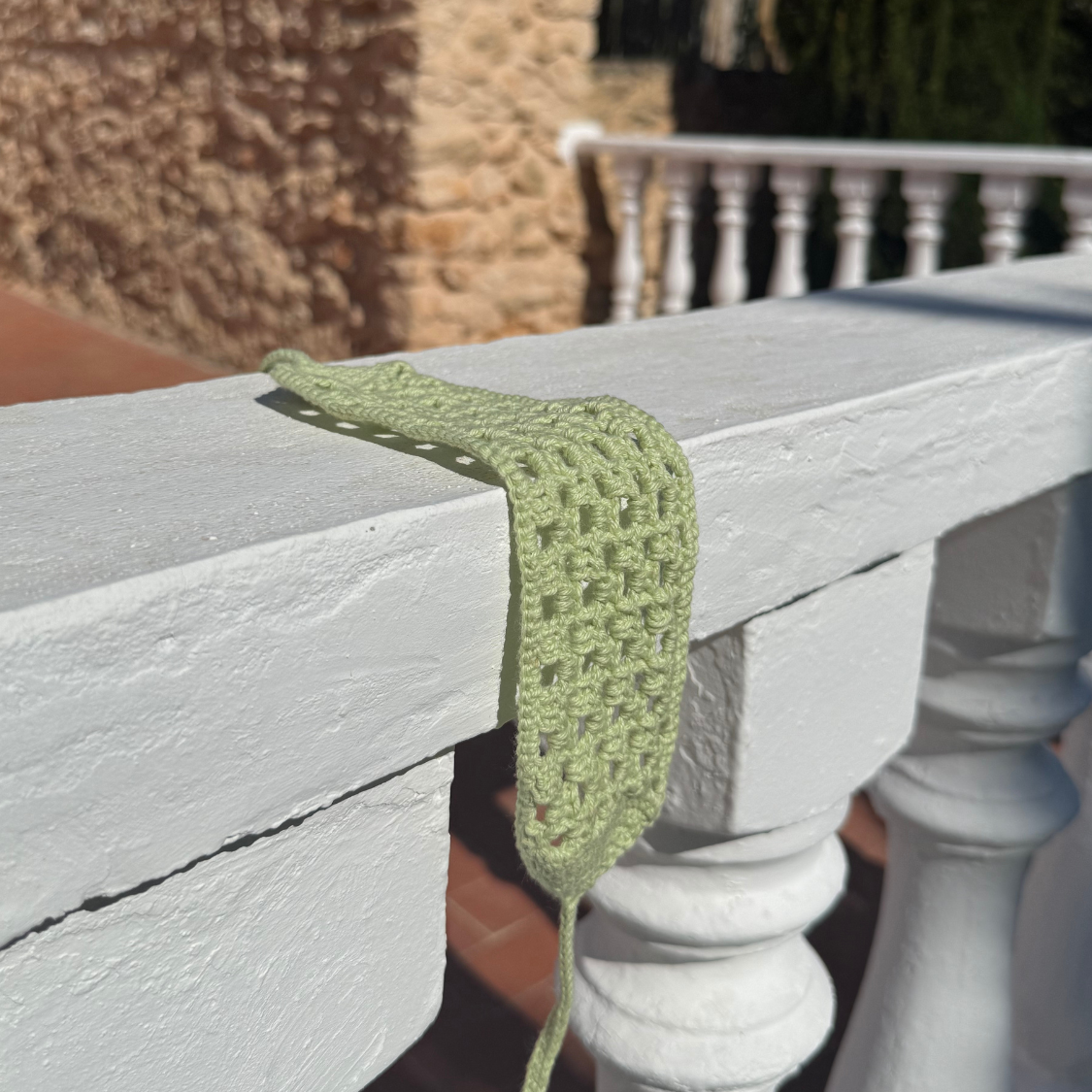 Crochet Hairband | lime