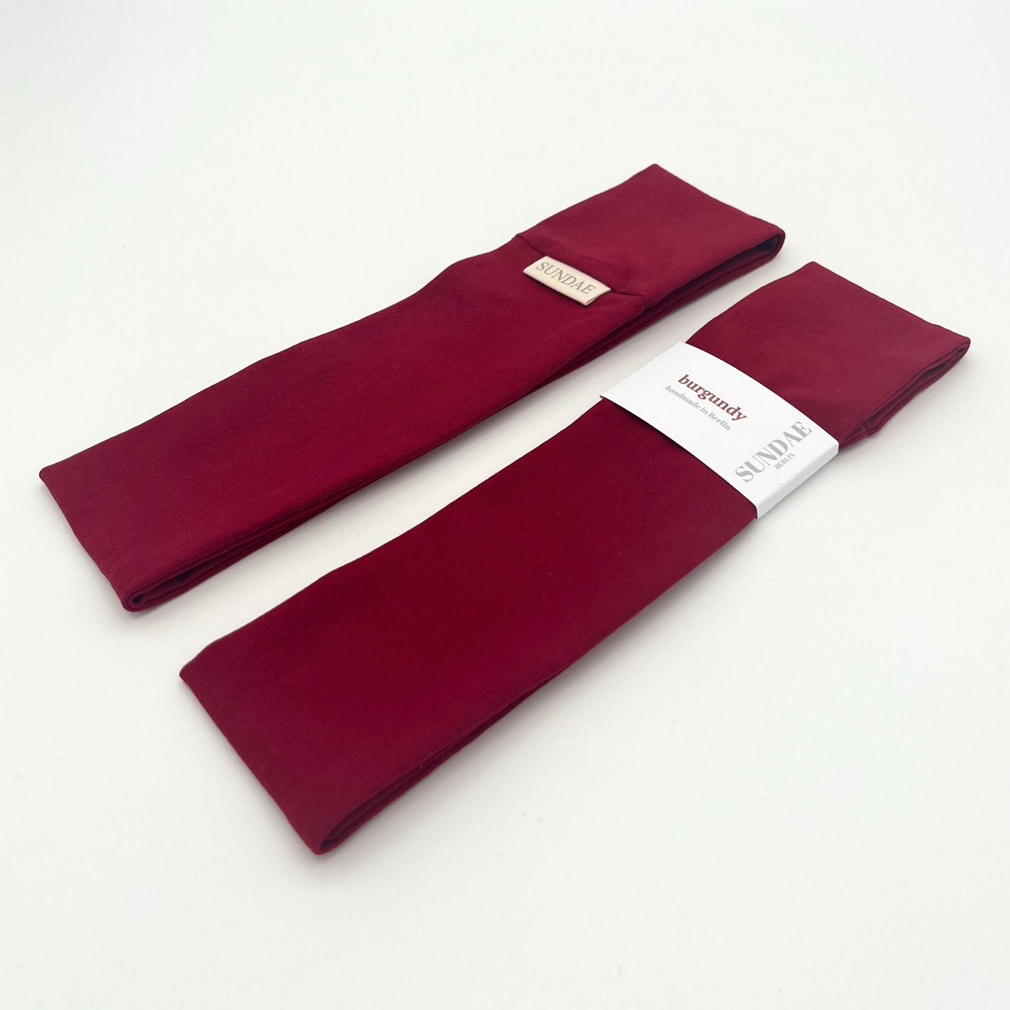 Basic Haarband | burgundy