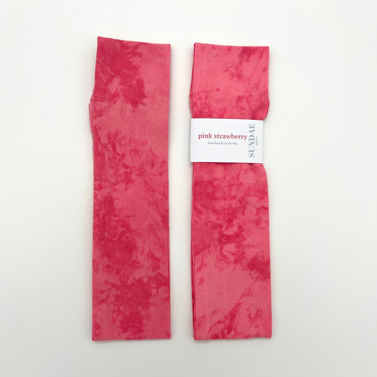 Batik Haarband | pink strawberry