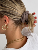 Cotton scrunchie | cream
