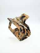 Haarklammer S | leopard