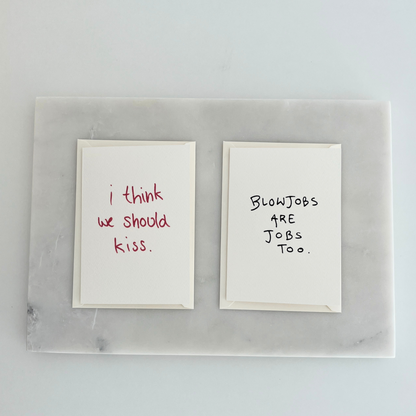 Postkarte | Blowjobs are Jobs too.