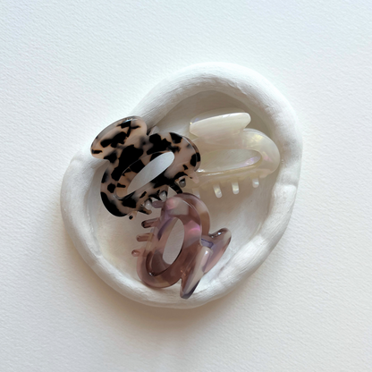 Hair clip XS | pearl