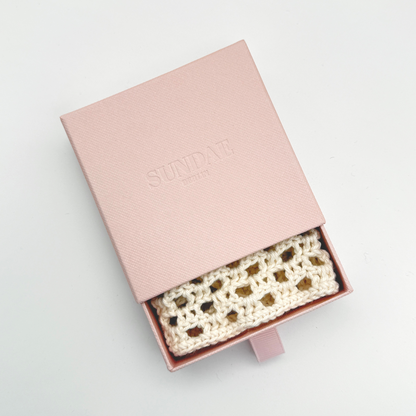 Crochet Hairband | white