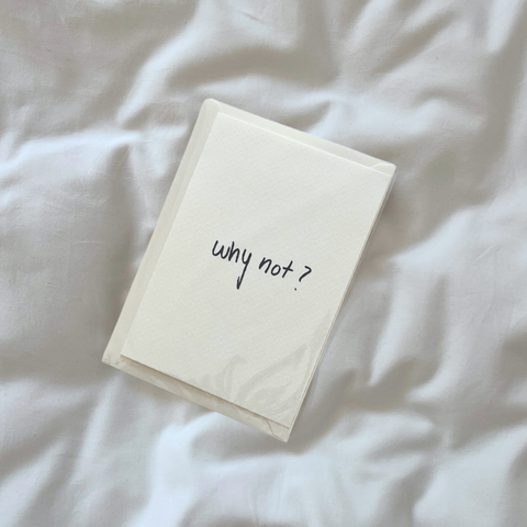 Postcard | Why not?
