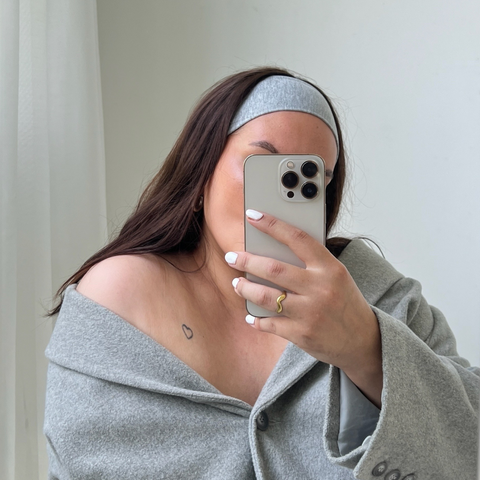 Basic Hairband | granite