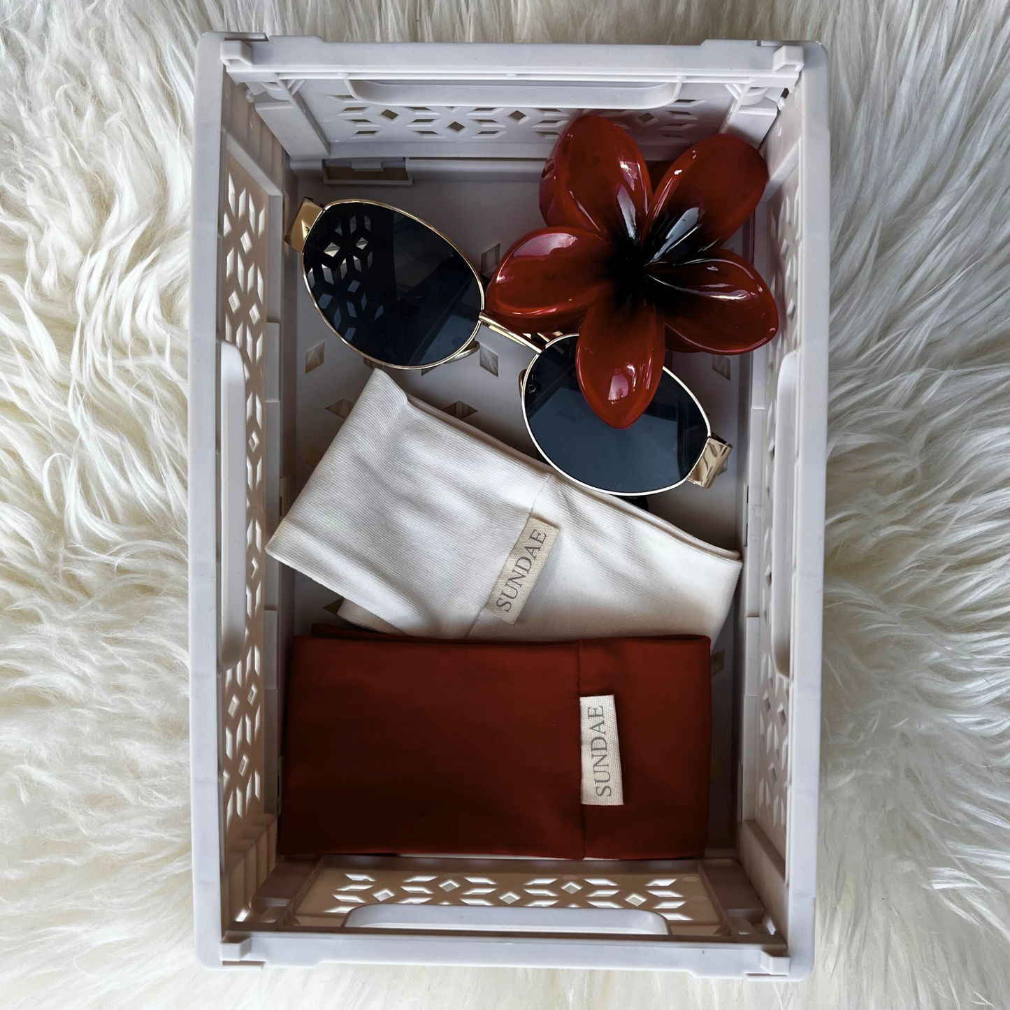 Basic Haarband | burgundy