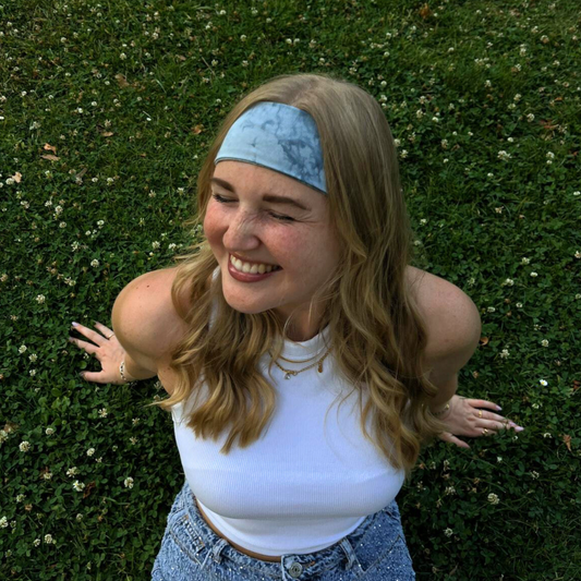 Tie-Dye Hairband | blue berry