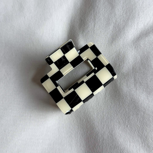 Haarklammer S | zebra