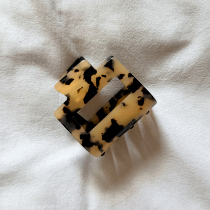 Haarklammer S | leopard