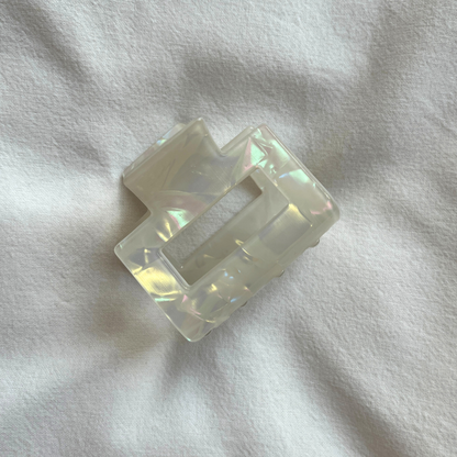 Haarklammer S | pearl