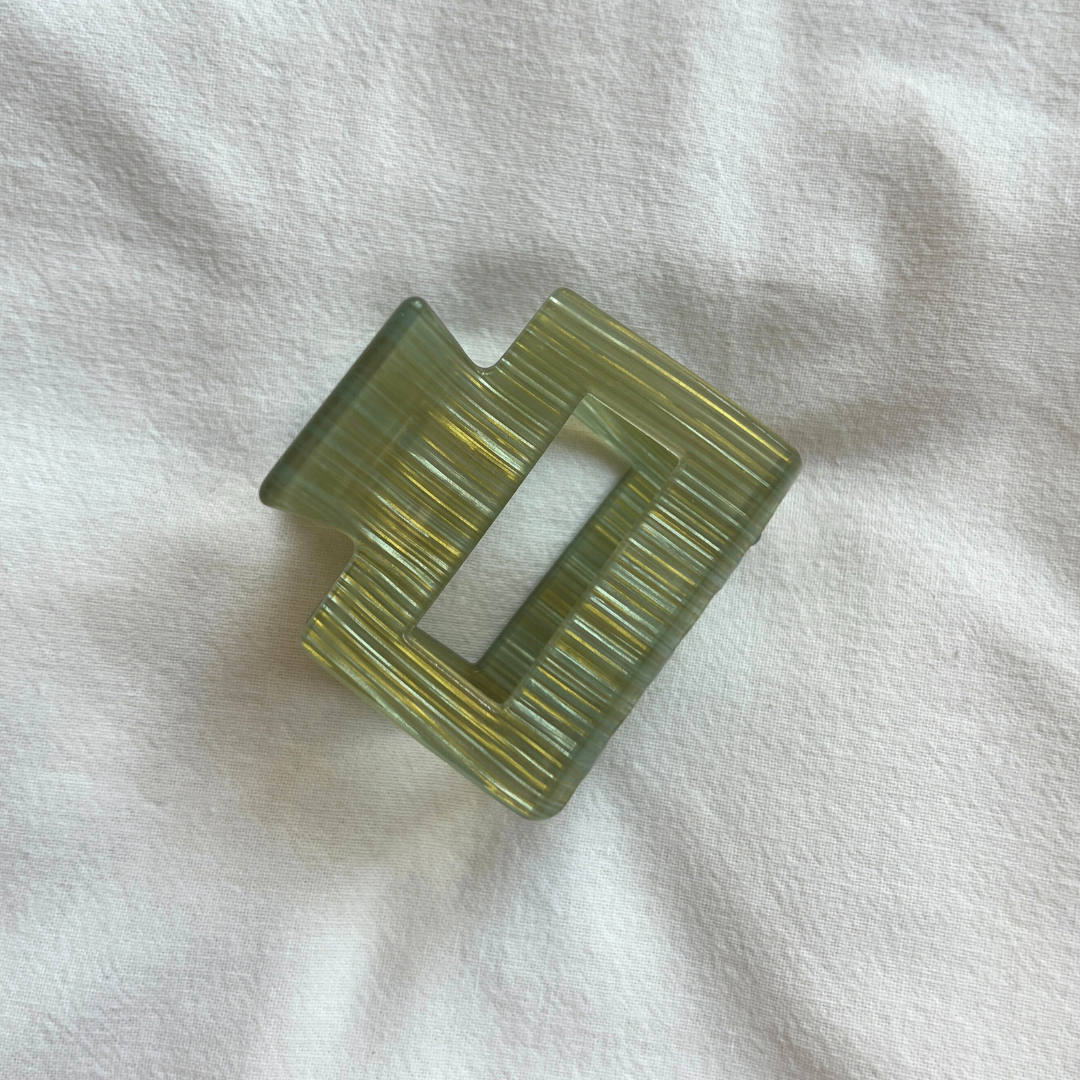 Haarklammer S | avocado