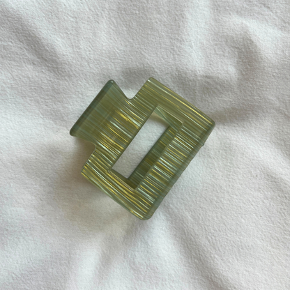 Haarklammer S | avocado